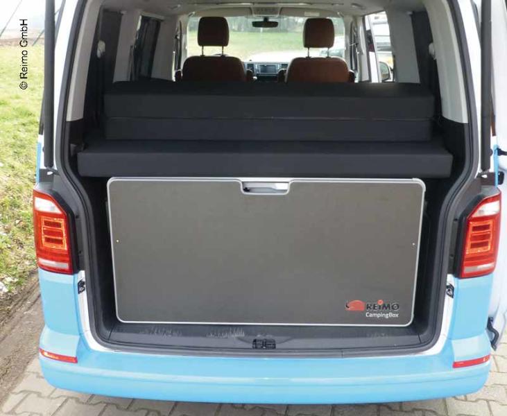 Make your everyday vehicle into a Campervan: The Reimo L-CM Campingbox for  VW T6 